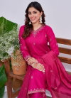 Rani Colour  Rayon With Embroidery Work Kurti With Pant Dupatta Aaradhna 1167 Suppliers In India